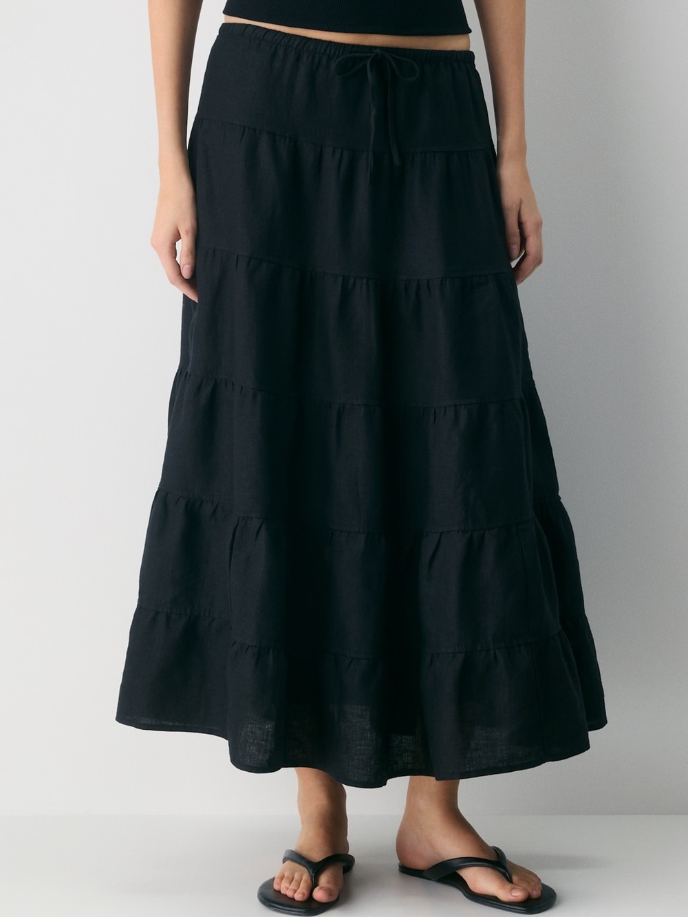 Wilfred Bouquet Linen Skirt